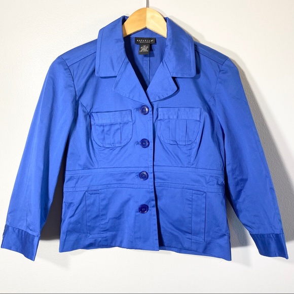 Rafaella Jackets & Blazers - Rafella Classic stretch Spring Button Jacket Sz 6P